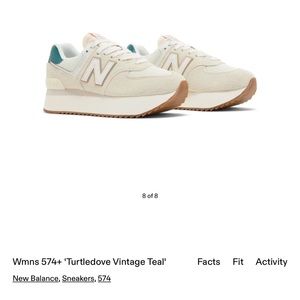 New balance 574 stacked